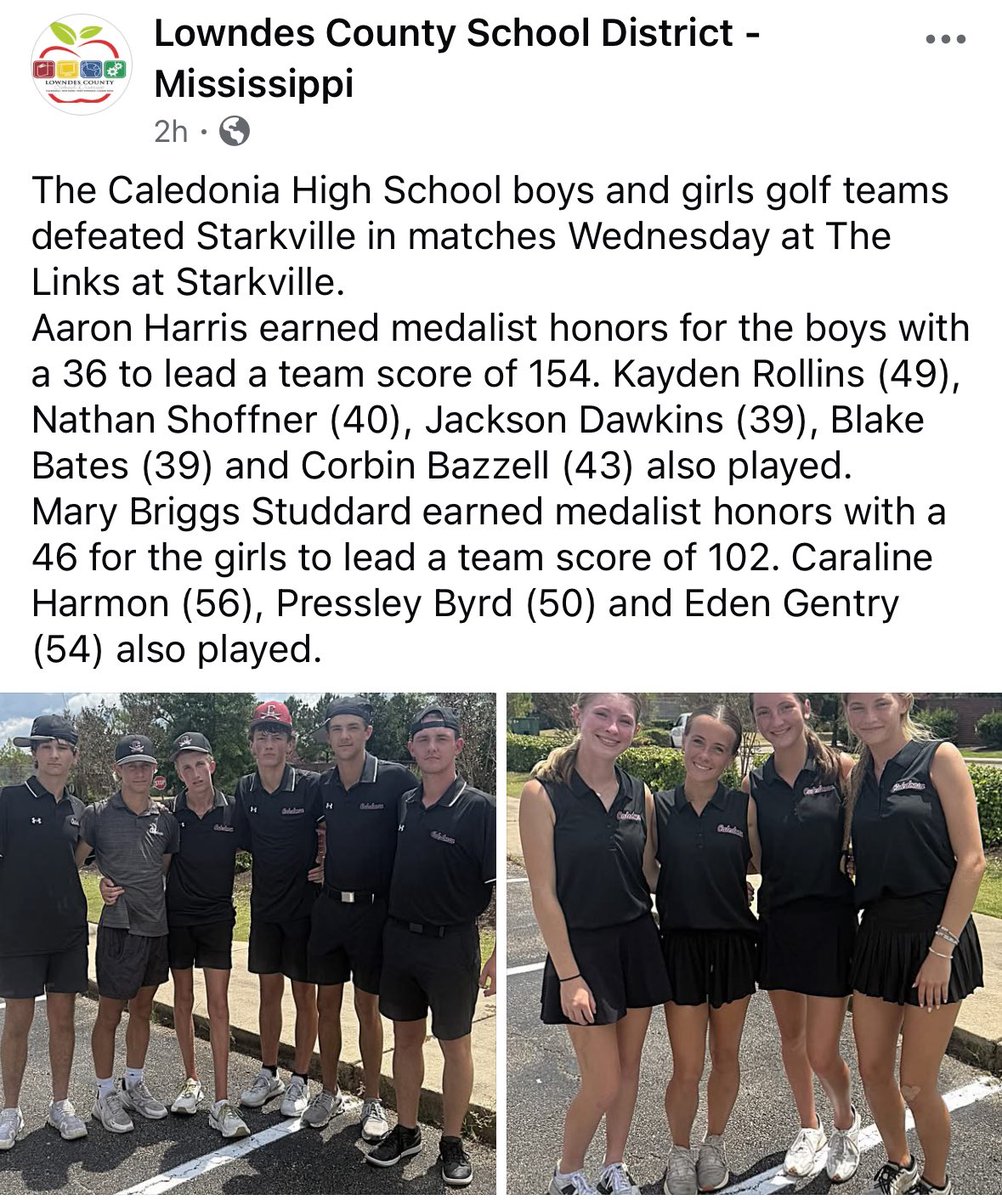Aaron Harris (@aaronharri422) on Twitter photo Great day at the golf course! I won the tournament and Caledonia golf is 2-0 on the season! <a href="/logansuggs5/">Logan Suggs</a> <a href="/ShauneHoliday/">Shaune Holiday</a> Great day at the golf course! I won the tournament and Caledonia golf is 2-0 on the season! <a href="/logansuggs5/">Logan Suggs</a> <a href="/ShauneHoliday/">Shaune Holiday</a>