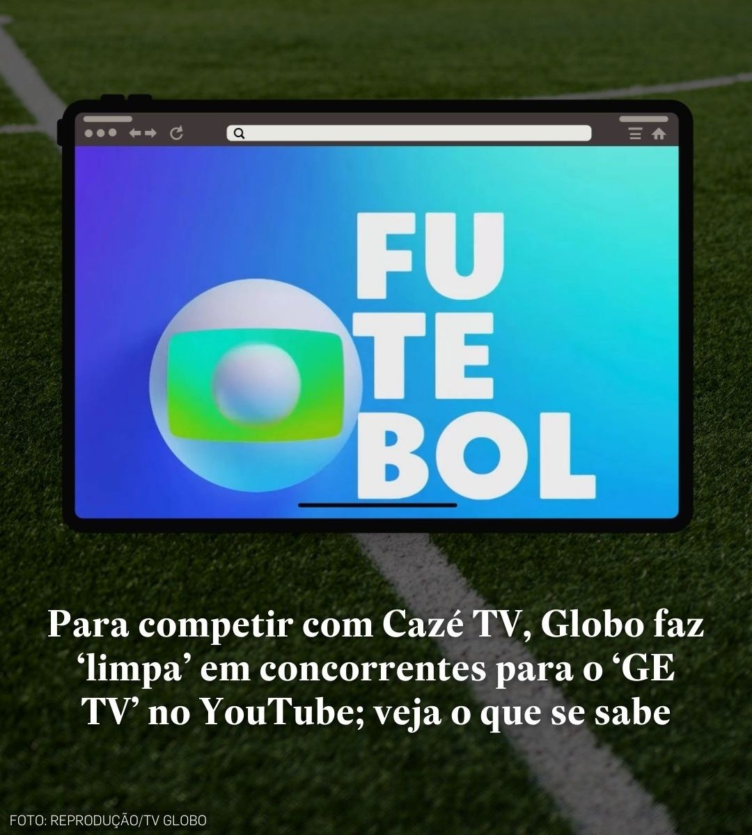 SiteAudienciaTV's tweet image. ⚽📺 Globo aposta forte na #GETV e contrata grandes nomes do esporte

A TV Globo está investindo pesado na criação da GE TV, seu novo canal esportivo no YouTube, com o objetivo de competir diretamente com a CazéTV, que tem se destacado nas transmissões digitais.  Para isso, a