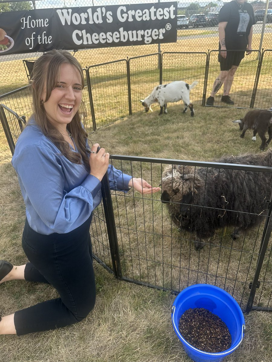 Kendra Simpson WROC (@kendrawroc) on Twitter photo Name another station outside of <a href="/News_8/">News 8 WROC</a> that has burgers and goats in their backyard.
I’ll wait
#BackyardBBQ Name another station outside of <a href="/News_8/">News 8 WROC</a> that has burgers and goats in their backyard.
I’ll wait
#BackyardBBQ