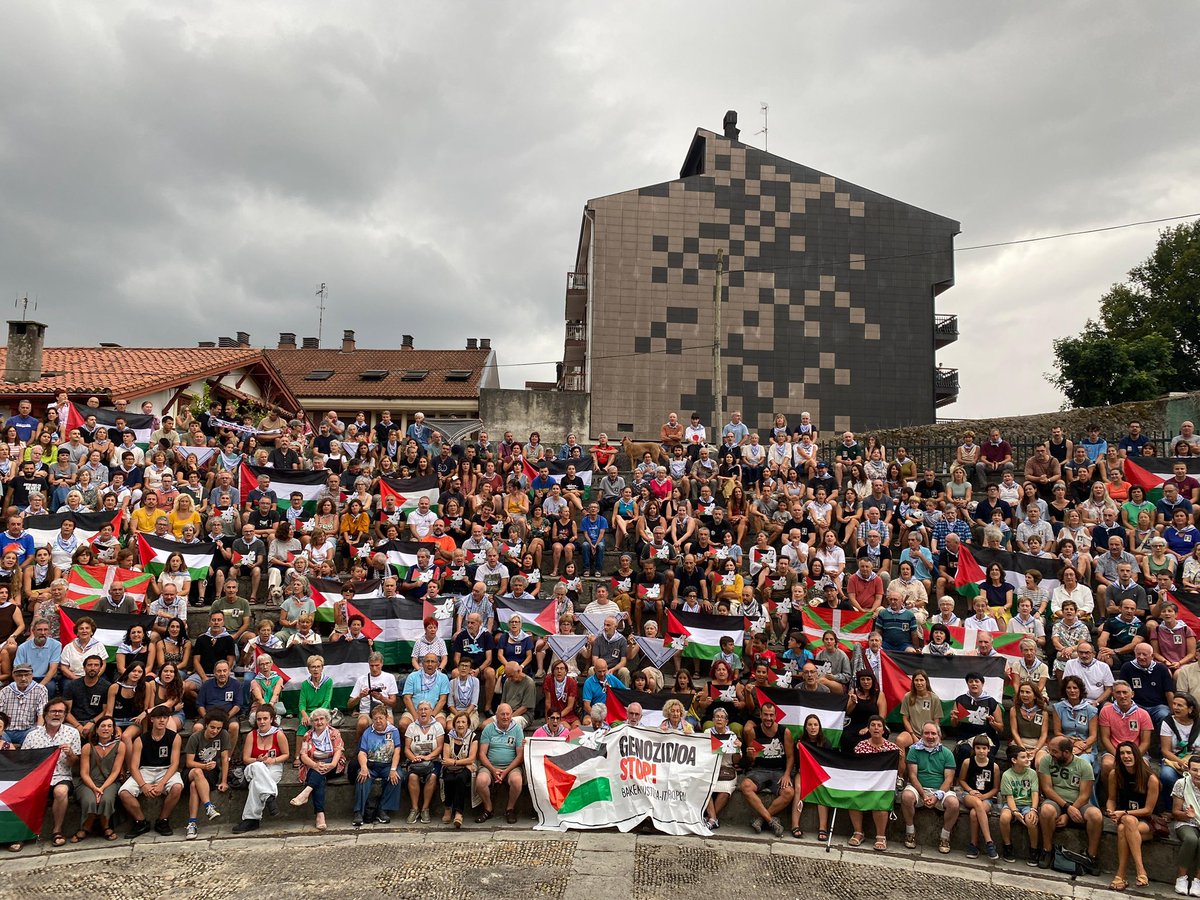 Gernika-Palestina Herri Ekimena tweet media