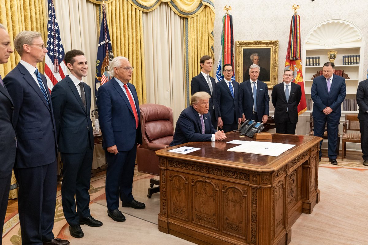 David M Friedman (@davidm_friedman) on Twitter photo Five years ago today, <a href="/POTUS/">President Donald J. Trump</a> announced the first of the Abraham Accords with Israel and the United Arab Emirates. May the Accords now expand under President Trump’s leadership! Five years ago today, <a href="/POTUS/">President Donald J. Trump</a> announced the first of the Abraham Accords with Israel and the United Arab Emirates. May the Accords now expand under President Trump’s leadership!