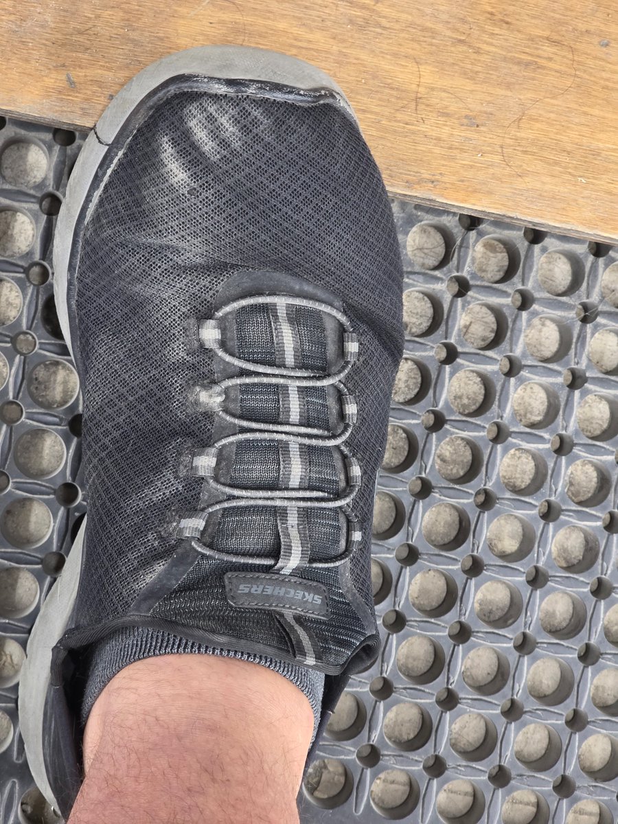 tgrathwohl's tweet photo. @SKECHERSUSA I love these shoes but they do wear out pretty fast!! https://t.co/L4N3P5gIHa