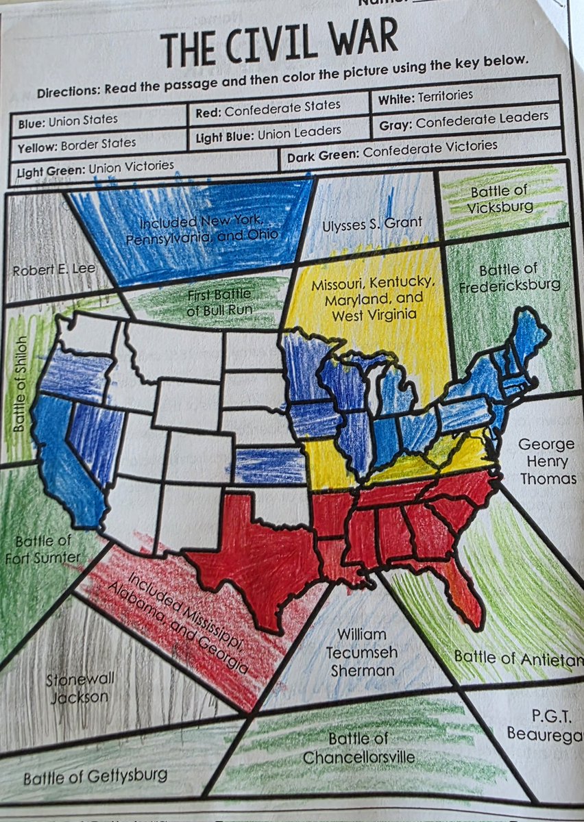 Day 3 of junior year and my son is coloring maps again, just like he did for hours last year. Friends, please spread the word: coloring maps isn’t a standard. No crayons are needed in high school Social Studies. That time is better spent analyzing historical arguments.
