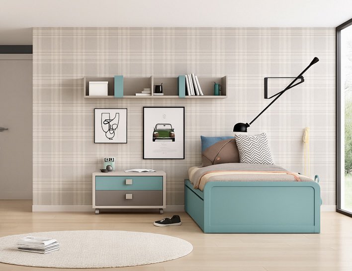 artelmu_muebles's tweet image. AMBIENTE con calidad &amp;amp;diseño en tu DORMITORIO JUVENIL 💡

Papel decorativo con tonos pasteles suaves para paredes y colores lacados  más intensos para destacar tu mobiliario.
#dormitoriosbonitos #mueblesparaelhogar #MueblesConEstilo #dormitoriojuvenil #decor #habitaciones