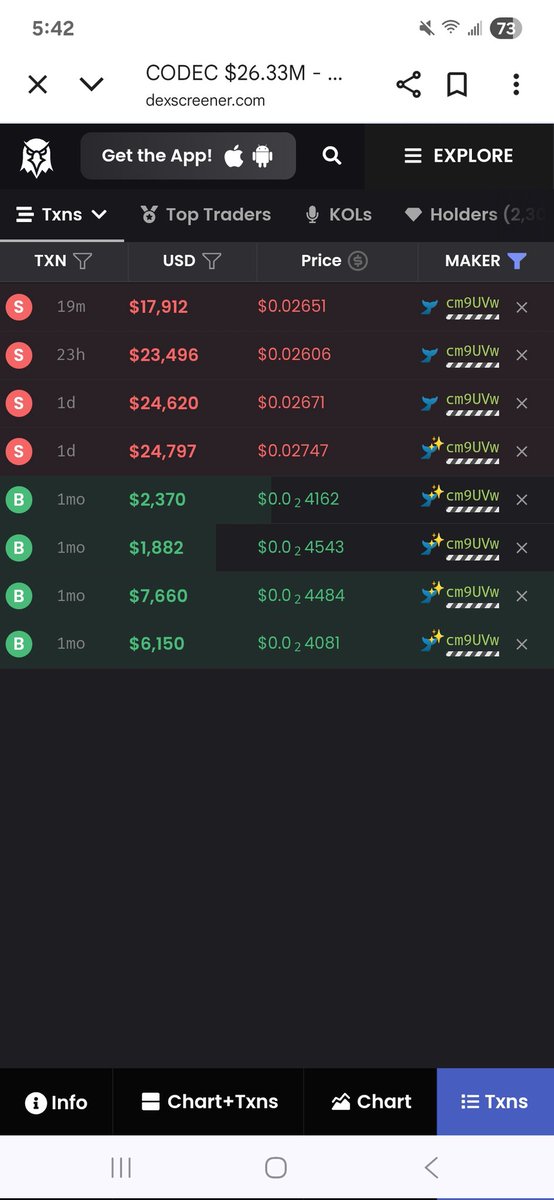 $CODEC whoever owns this wallet is a POS.