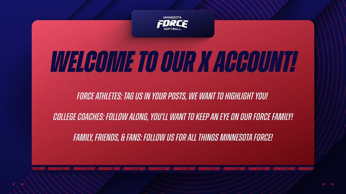 ForceSoftballMN's tweet image. 🚨  ⬇️  🚨