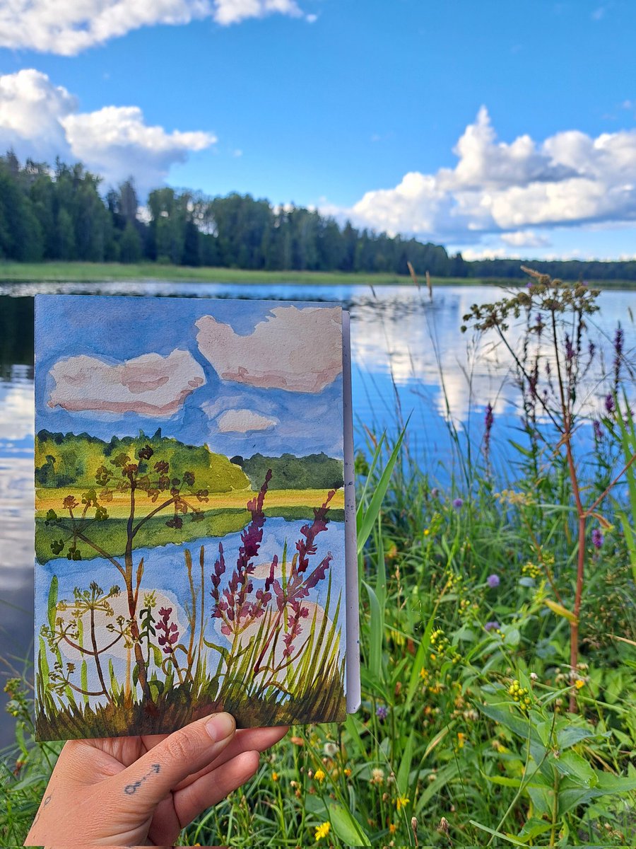 Нарисовала картиночку)