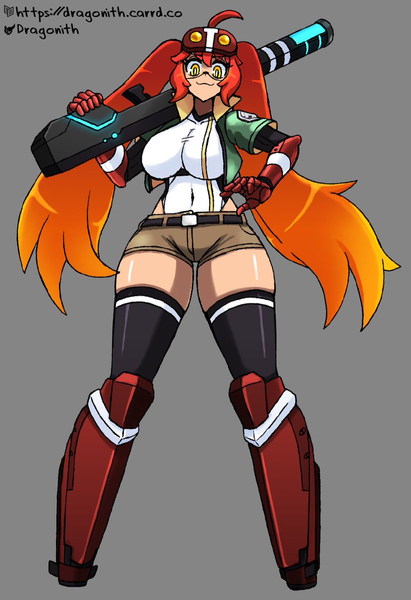 Commission for my friend <a href="/TenaciousTinker/">Tinker</a>! Art of their giant OC, Orth!