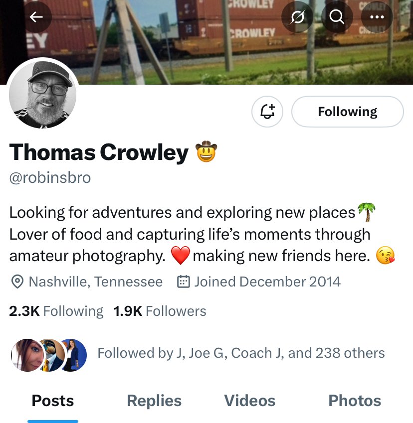 Sinfulskin (@sinfulskin2) on Twitter photo FAM, Please check out our Resister Friend Thomas. He is Good People. Thank Everyone ๐ฏ โฆ<a href="/robinsbro/">Thomas Crowley ๐ค </a>โฉ
๐บ๐ธ๐๐โ๏ธ๐พ๐๐พ FAM, Please check out our Resister Friend Thomas. He is Good People. Thank Everyone ๐ฏ โฆ<a href="/robinsbro/">Thomas Crowley ๐ค </a>โฉ
๐บ๐ธ๐๐โ๏ธ๐พ๐๐พ