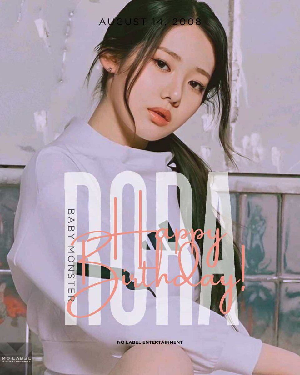 NoLabel6100's tweet photo. Happy Rawr Birthday
Baby Monster RORA 

RORA’S 17TH CHAPTER BEGIN
#RORADIANTPRINCESSDAY
#아름다운_다인이_빛나는_날이야
#RORA #BABYMONSTER #베이비몬스터 #로라 https://t.co/GgU08t2f7R
