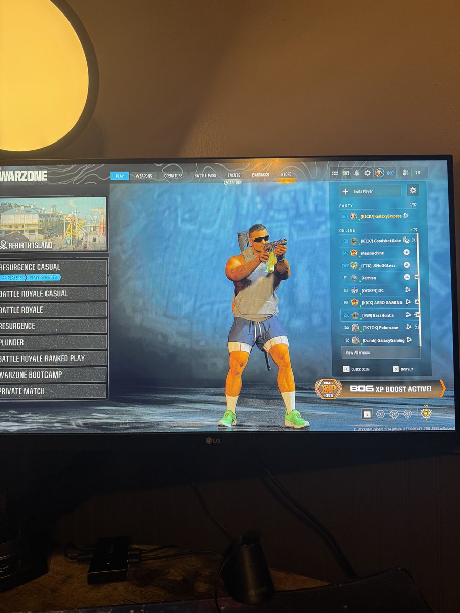 STREAM IS LIVE GOONS! 💚

kick.com/GalaxySnipess
