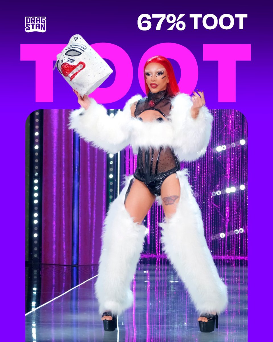 nivekstans's tweet photo. Ruby Nox teve 67% de aprovação. #tootorboot #DragRaceBR https://t.co/eeIDvT7GZo