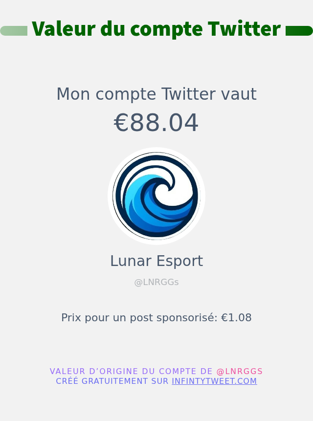 Mon twitter vaut: €88.04

➡️ infintytweet.me/account-worth?…