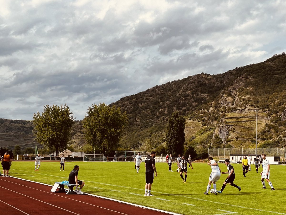 Conveniently timed <a href="/FutbologyApp/">Futbology</a> memory reminding me that I ticked off Oberwesel a couple years ago - tucked away deep in the stunning Rhein valley between Mainz and Koblenz. The train ride alone between the two cities is worth the journey, then there’s some of the grounds…