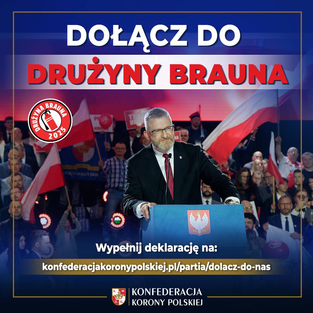 📊 W najnowszym sondażu jesteśmy wyżej niż Hołownia i PSL razem wzięte. I to wszystko bez reklam, bez państwowych dotacji, bez przychylności medialnego salonu.

🇵🇱 To jasny sygnał, że Polacy mają już dość kłamstw, pustych obietnic i polityki zdrady narodowej. Ludzie widzą, kto