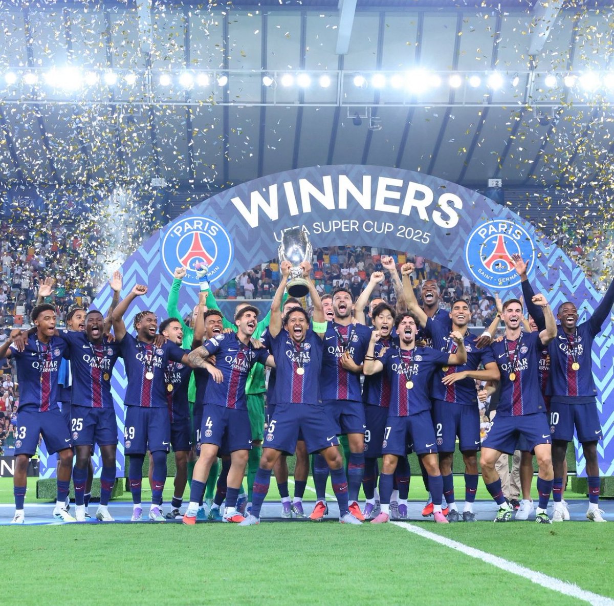 🏆 Ligue 1
🏆 Coupe de France
🏆 Trophee des Champions
🏆 Champions League
🥈 Club World Cup
🏆 UEFA Super Cup
⏳ Intercontinental Cup

THE SEXTUPLE DREAM IS STILL ALIVE!!!!!!

MERCI DEMBOUZ
MERCI KANG IN LEE
MERCI RAMOS
MERCI FABIAN RUIZ