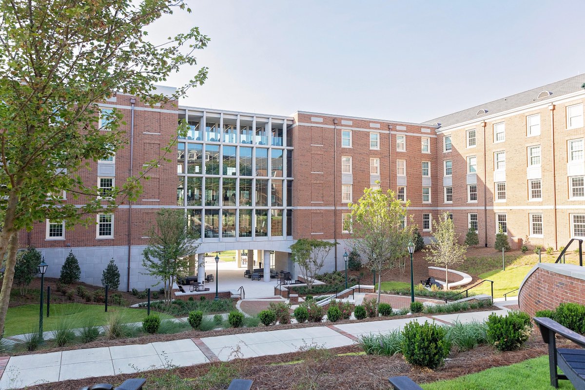 A new chapter begins this fall with our newest residence halls opening on campus! Audrey Lattimore Gaston Hall
will welcome 270 female first-year students, while Marvin L. Mann Hall will house 241 male first-year students in
the heart of campus.