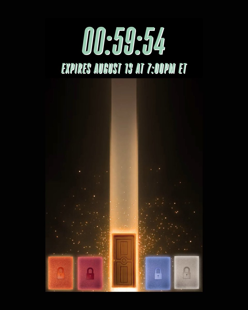 updateswiftbr's tweet image. 🚨 FALTA UMA HORA! O quarto cadeado é BRANCO e está no canto inferior do site de Taylor Swift.