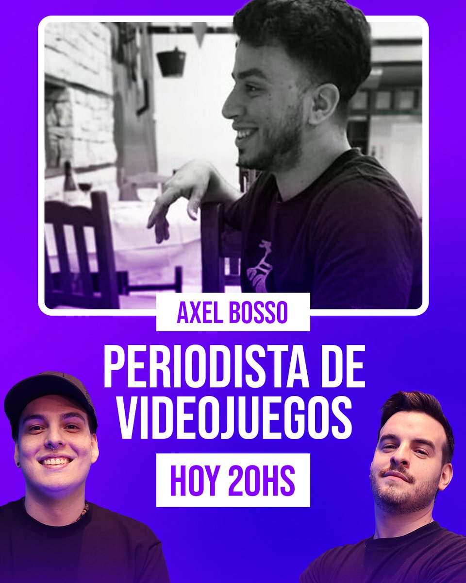 🎮HOY en #FenelChat

➡️ Nos visita el periodista de videojuegos <a href="/Axel_Bosso/">Axl 🚬</a> para contarnos su experiencia en Evo 2025 y analizar la actualidad de la industria de videojuegos.

👉 A las 20hs por acá:
youtube.com/@ReconectadosRC twitch.tv/reconectadostv