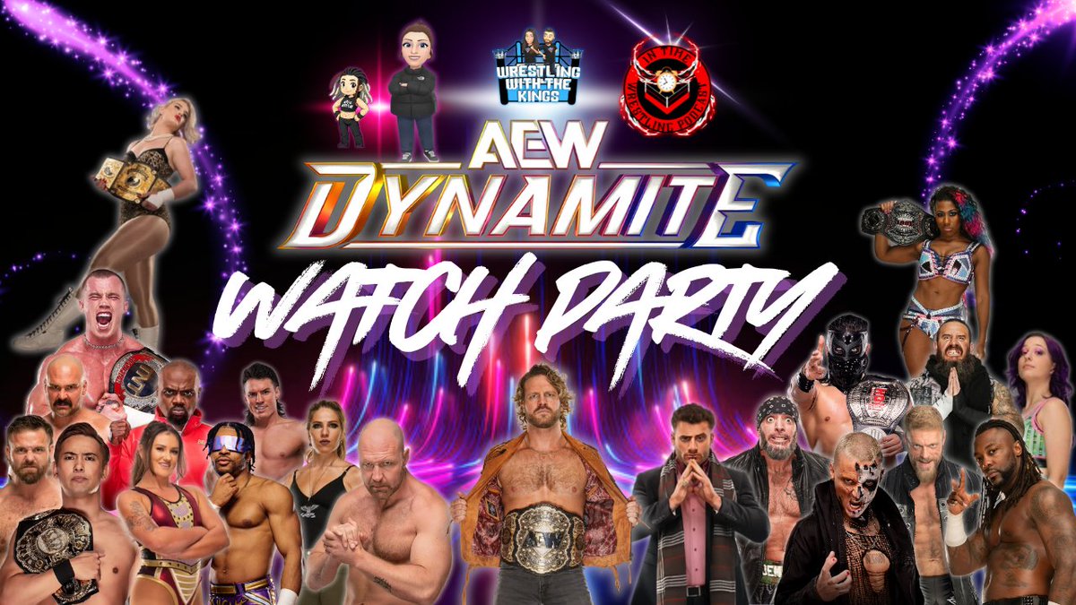 JUSTIN (@justintime211) on Twitter photo Tonight at 7:55pm EST, join The Debate Network on the <a href="/CircleOfDebate/">Circle Of Debate</a> YouTube channel for the #AEWDynamite watch party
Hit the like button, share the stream and the channel, hit the subscribe button and hit the bell icon and turn on all notifications
youtube.com/live/a16Rp8GIh… Tonight at 7:55pm EST, join The Debate Network on the <a href="/CircleOfDebate/">Circle Of Debate</a> YouTube channel for the #AEWDynamite watch party
Hit the like button, share the stream and the channel, hit the subscribe button and hit the bell icon and turn on all notifications
youtube.com/live/a16Rp8GIh…