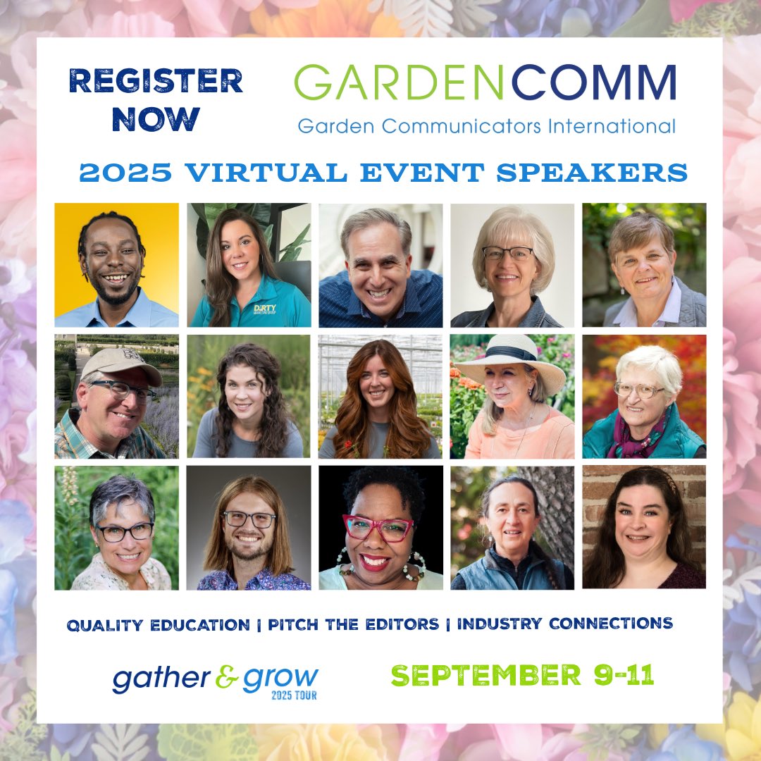 Feeling a full circle moment today! On 9/9 I will be hosting a live Q&amp;A with <a href="/Mike_Stelzner/">Michael A. Stelzner</a> during <a href="/GardenComms/">Garden Communicators International</a> 2025 Virtual Event. Click the link for more information and come join us! community.gardencomm.org/c/info-registr…