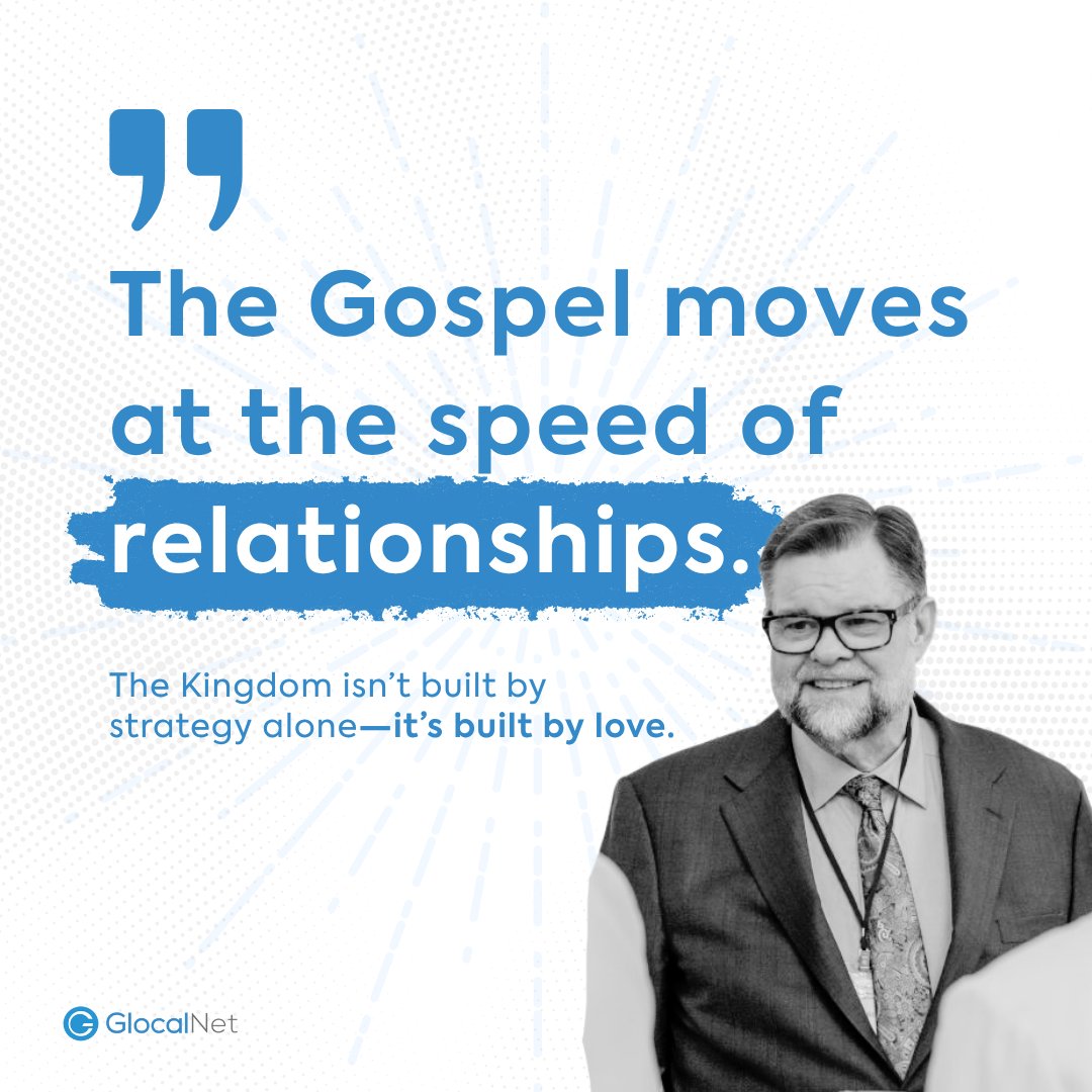 GlocalNet (@glocalnet) on Twitter photo “The Gospel moves at the speed of relationships.” — <a href="/bobrobertsjr/">Bob Roberts Jr. ن</a>
The Kingdom isn’t built by strategy alone—it’s built by love. “The Gospel moves at the speed of relationships.” — <a href="/bobrobertsjr/">Bob Roberts Jr. ن</a>
The Kingdom isn’t built by strategy alone—it’s built by love.