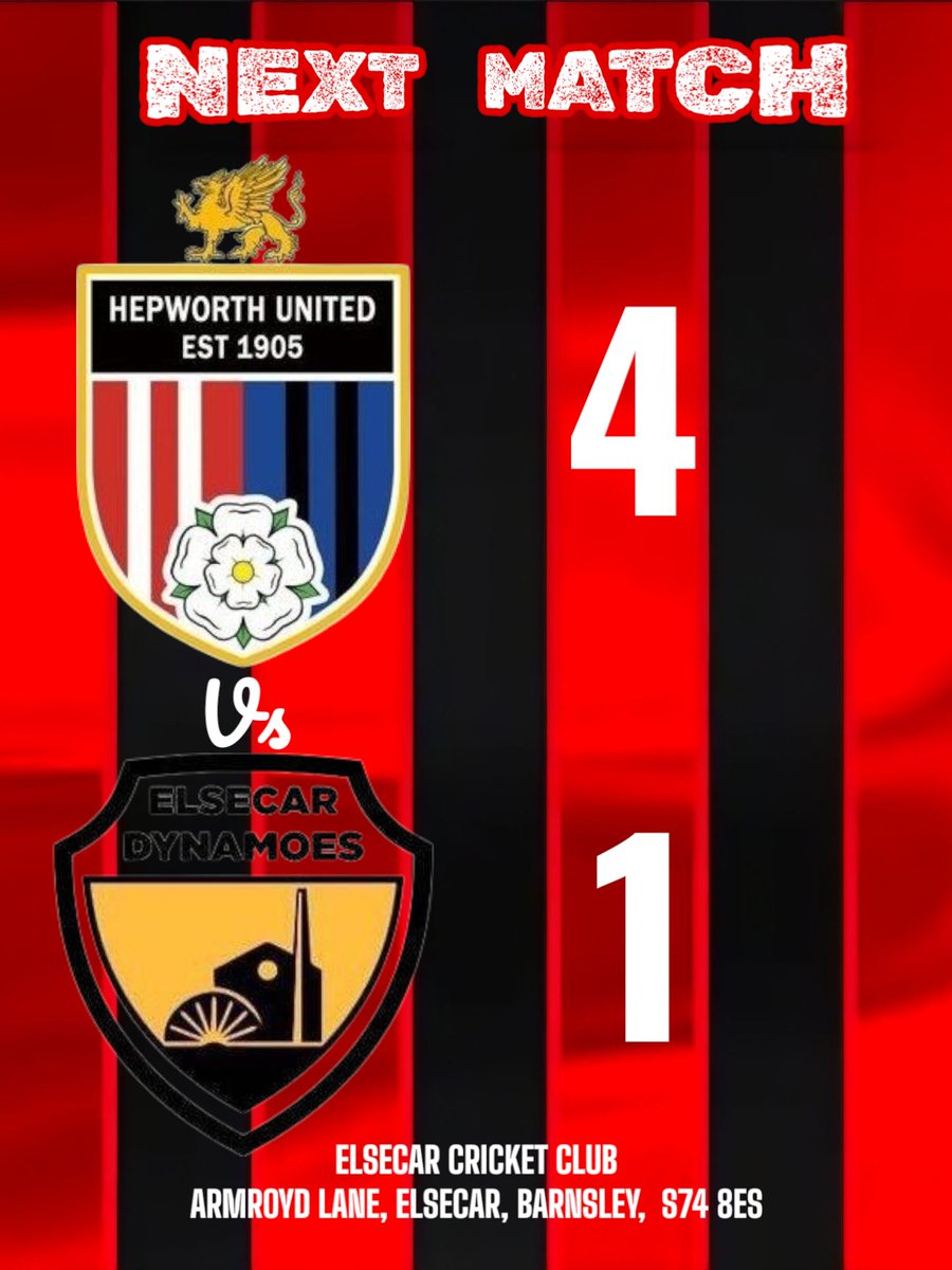 A good performance and result tonight see's us through to the next round of the cup. <a href="/barnsleycentral/">Elsecar dynamoes</a> put in a shift, good luck for the season lads 👌

Thompson ⚽ ⚽
Daffern ⚽
Walker ⚽

Motm - D. Walker