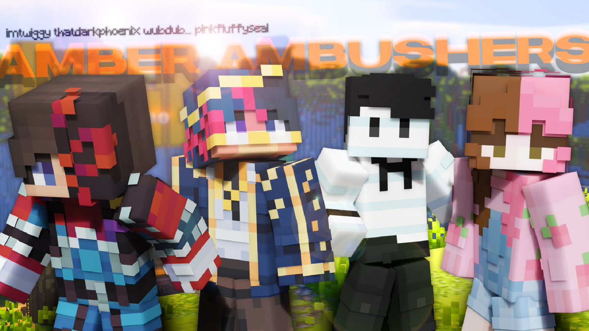 Showdown (@mcshowdownteam) on Twitter photo Introducing, the Amber Ambushers π
<a href="/imtwiggyy/">ImTwiggyπ«</a>
<a href="/ThatDarkPenix/">Dark/Callum π«π</a>
<a href="/WubDubYT/">WubDub</a>
<a href="/pinkfluffyseal/">pink π·π¦</a>
Watch them compete in Showdown, August 23rd at 8pm BST. Introducing, the Amber Ambushers π
<a href="/imtwiggyy/">ImTwiggyπ«</a>
<a href="/ThatDarkPenix/">Dark/Callum π«π</a>
<a href="/WubDubYT/">WubDub</a>
<a href="/pinkfluffyseal/">pink π·π¦</a>
Watch them compete in Showdown, August 23rd at 8pm BST.