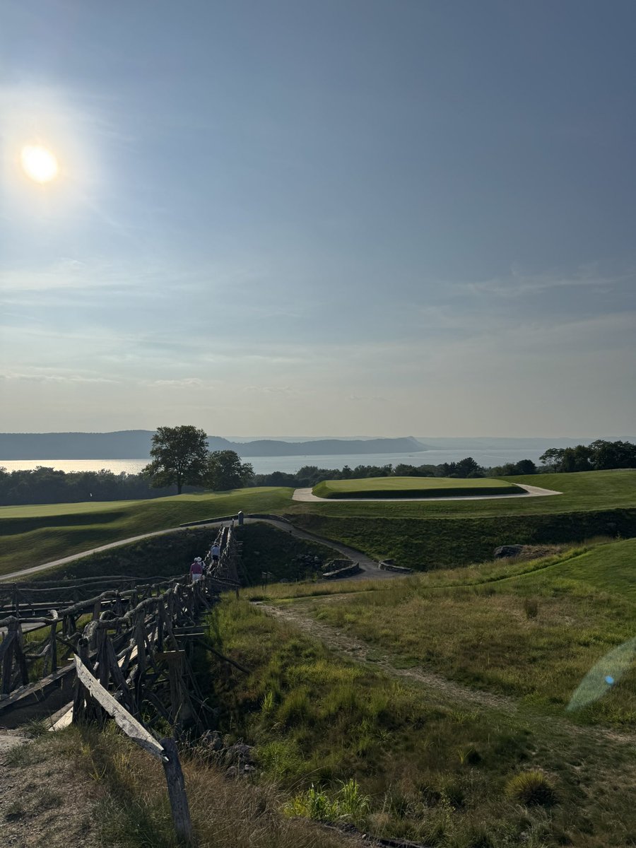 "Sleepy delivered in this aspect in a way I was not expecting. Of course I had seen images of the famous 16th “Short” hole, with the thumbprint green overlooking the Hudson River, yet the entire property was filled with elevation changes and some fairly dramatic land movement. In