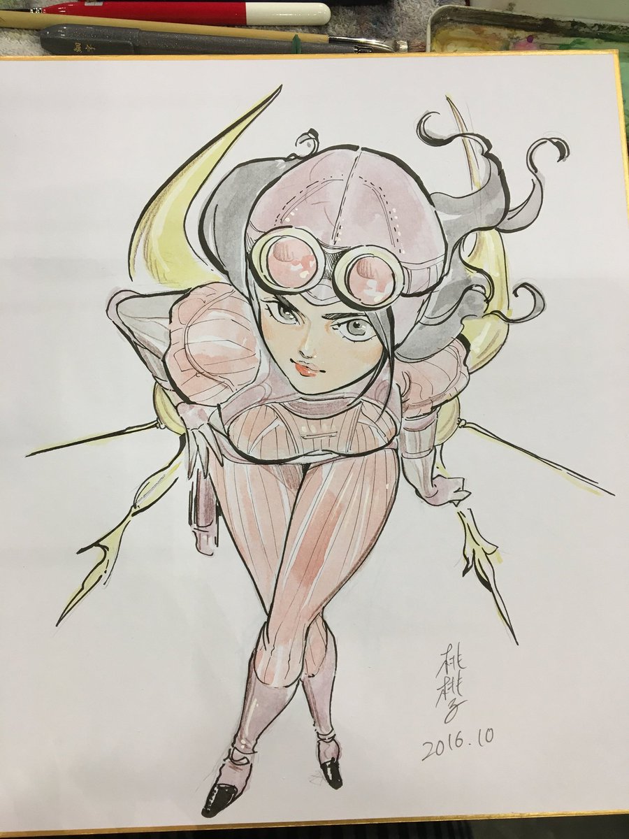 TrilobitaVampyr's tweet photo. Lembrei que a deusa Peach Momoko já desenhou a Lady Mechanika uma vez. Estou feliz. https://t.co/EFcneaTxYA