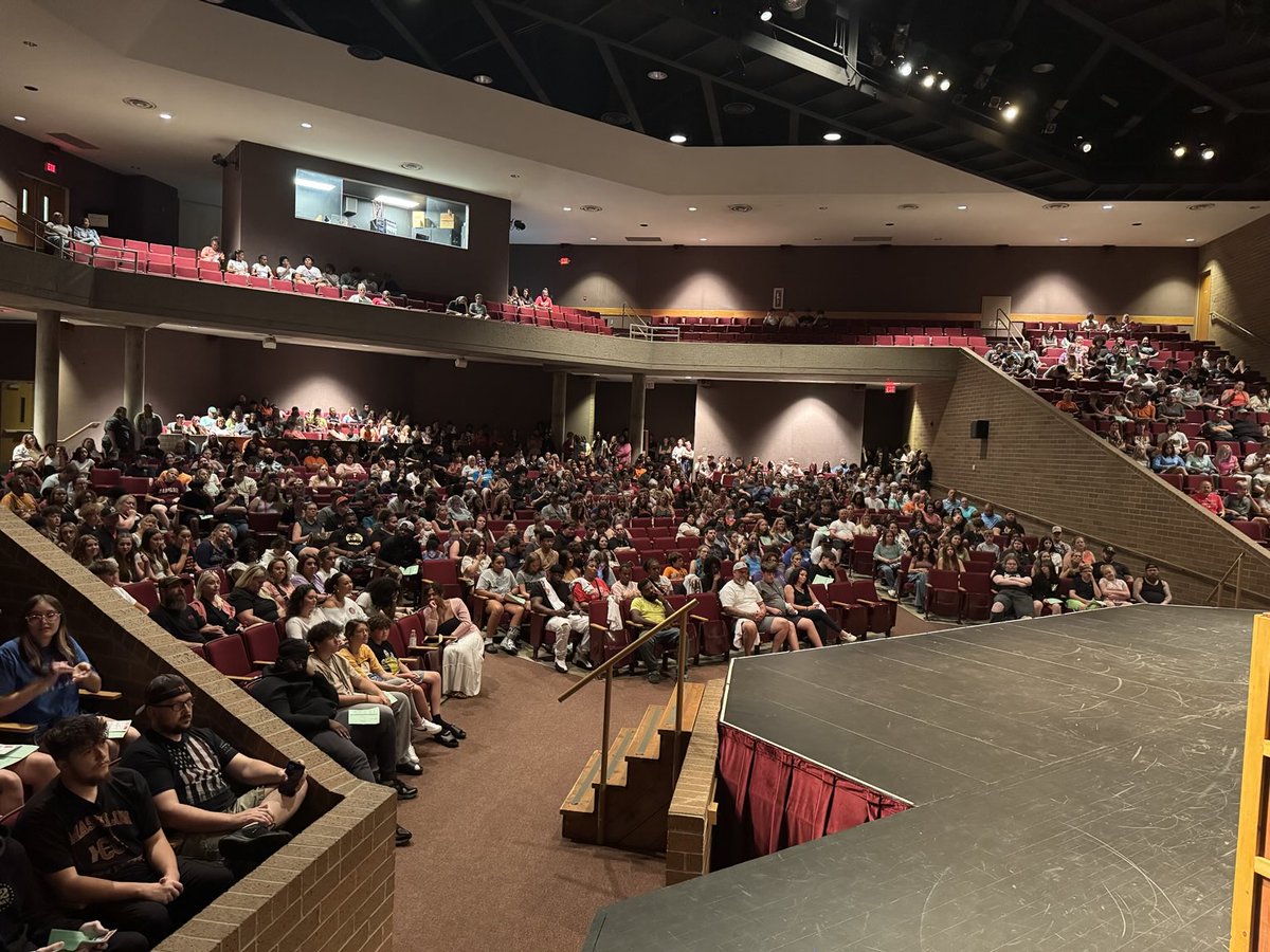 It’s a full house at WHS for Freshmen/New Student Orientation.