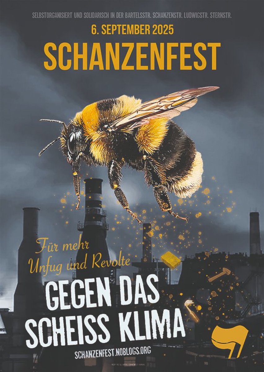 Bands für mehr #Antifa, Umweltschutz &amp; Widerstand - Live auf dem #Schanzenfest - Gegen das Scheiss Klima: Renitent - Soko Mettigel - Craut - Antimaterie - Nici - Disco Crunch. Mehr demnächst. Redebeiträge, Infostände, Punkrock, Unfug, Revolte, tba schanzenfest.noblogs.org/info/