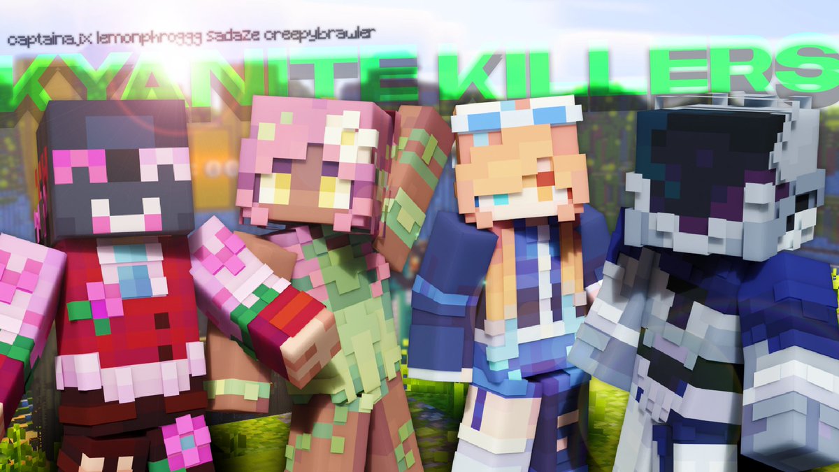 Showdown (@mcshowdownteam) on Twitter photo Introducing, the Kyanite Killers π
<a href="/CaptainAJX/">AJX</a>
<a href="/lemonphrogg/">Lemon ππΈπͺ·</a>
<a href="/Sadazeyt/">Sadaze β¨π§π§‘</a>
<a href="/CreepyBrawler_/">CreepyBrawler</a>
Watch them compete in Showdown, August 23rd at 8pm BST. Introducing, the Kyanite Killers π
<a href="/CaptainAJX/">AJX</a>
<a href="/lemonphrogg/">Lemon ππΈπͺ·</a>
<a href="/Sadazeyt/">Sadaze β¨π§π§‘</a>
<a href="/CreepyBrawler_/">CreepyBrawler</a>
Watch them compete in Showdown, August 23rd at 8pm BST.