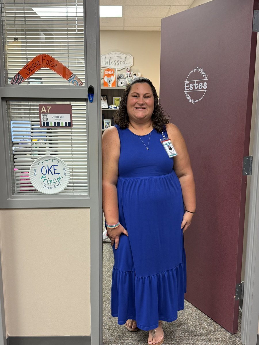 First day as Principal of Kilpatrick Elementary was a great one!! Loved seeing all of our students back in the Outback!! <a href="/OKEkoalas/">Kilpatrick Elementary</a>