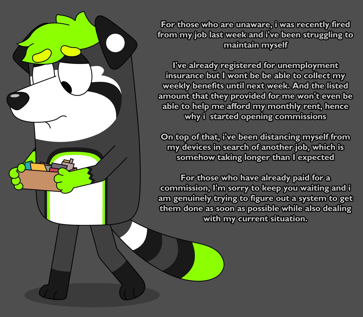 ToxicGreenPanda's tweet image. life update