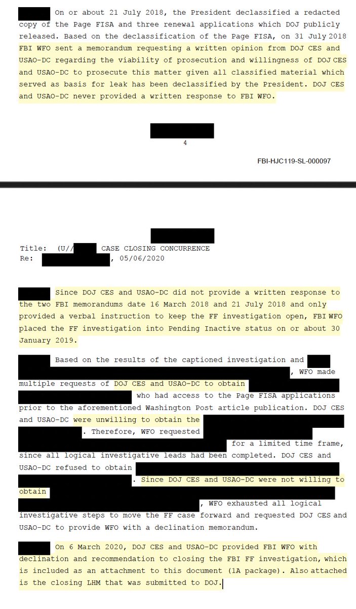 WOW! DID THE FBI/DOJ COVER UP THE HPSCI LEAKERS WHEN THEY HAD A COOPERATING WHISTLEBLOWER WHO OUTED NAMES AND REPORTERS INVOLVED?! A TIMELINE. 

First. In FEB 2017 Schiff says instructs Russia team to utilize all sources from Intelligence Community. As early as March 2017 HPCI