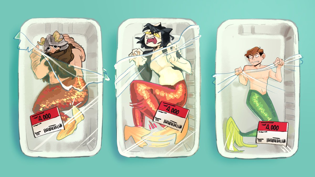 notsotinyblob's tweet image. Finally finished a wip I started last year!!! Everybody clap

#dungeonmeshi