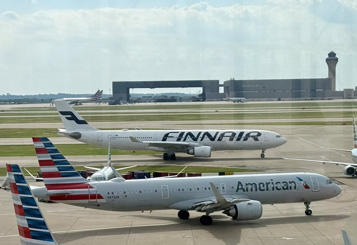 MatthewMPolka's tweet image. 🇫🇮✈️ vs. 🇺🇸 ✈️ @DFWAirport @Finnair @AmericanAir #Aviation #UPInTheAir #AVGeek