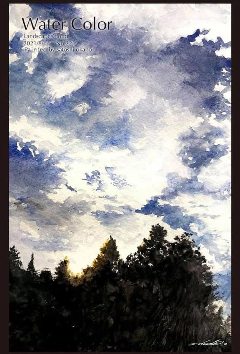 絵画　『蒼』 蒼森の水辺 絵画買取・販売の小竹美術