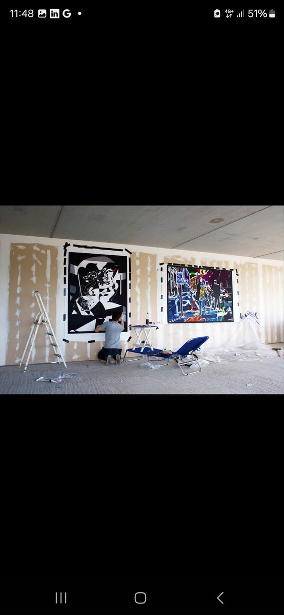 Old studio, 2013. Moment 

"Bulls eye" and "a purple afternoon".

Both available at my <a href="/SaatchiArt/">Saatchi Art</a> profile.

#artist #contemporaryart #dominicbrown