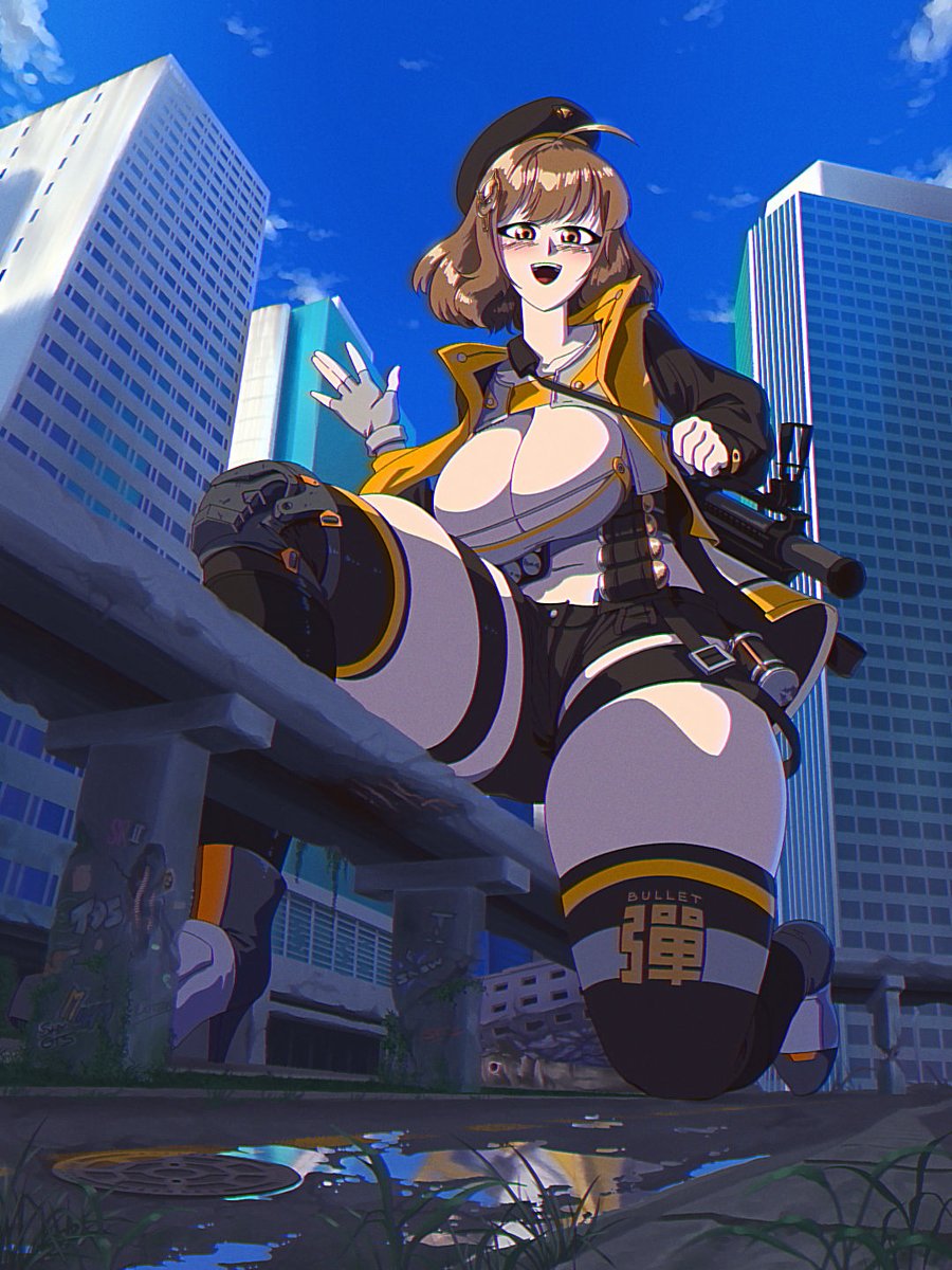 Thanks to this new "gigantification" tech, Anis is now way more effective at dealing with threats on the surface 👀
#giantess #Sizetwitter #sfwgt #NIKKE