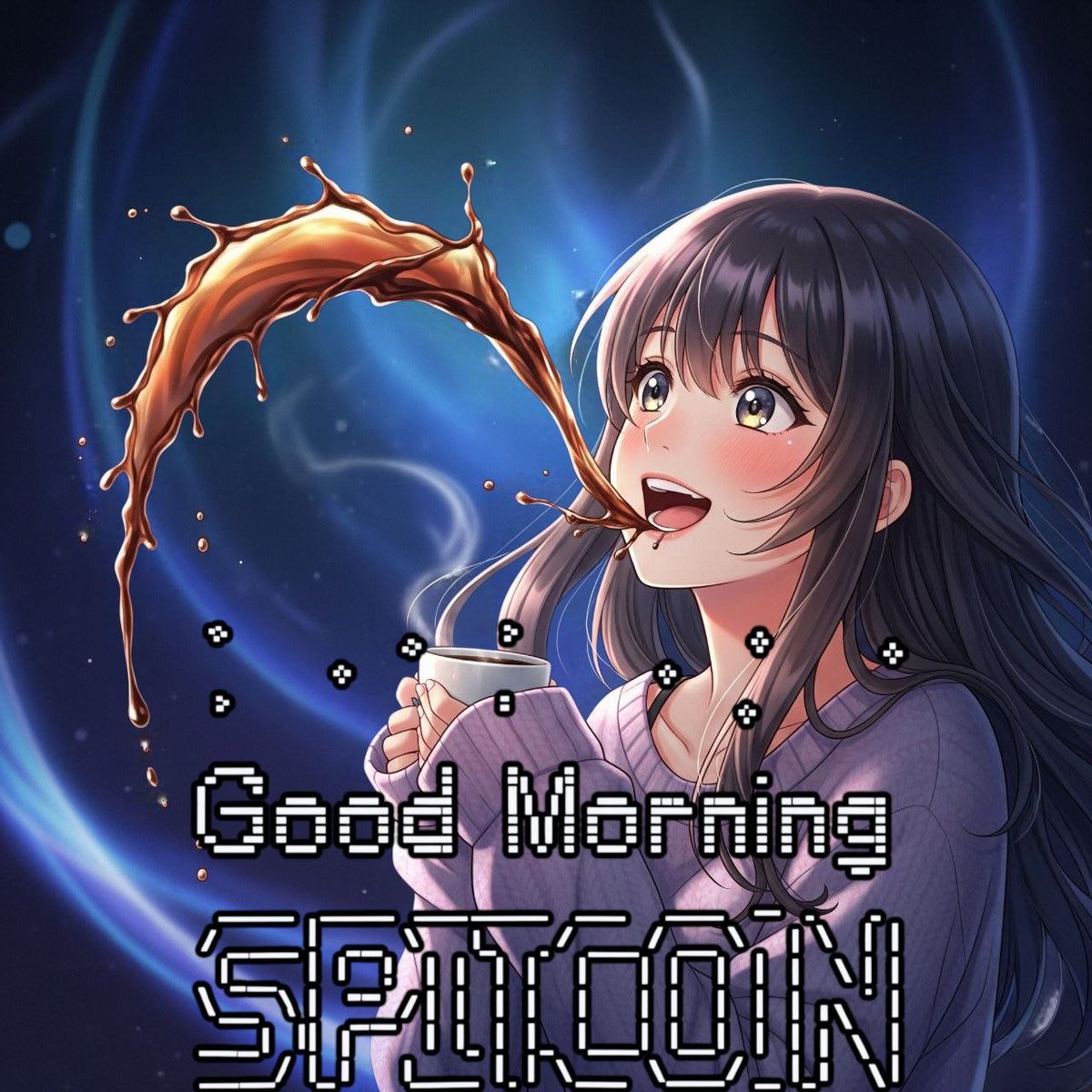 A very good SPITTING morning #SPITCOIN