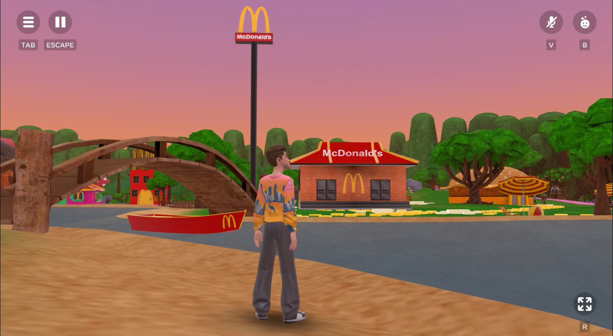 So it begins <a href="/McDonalds/">McDonald's</a> in <a href="/MetaHorizon/">Meta Horizon</a> 

Welcome to McDonaldland