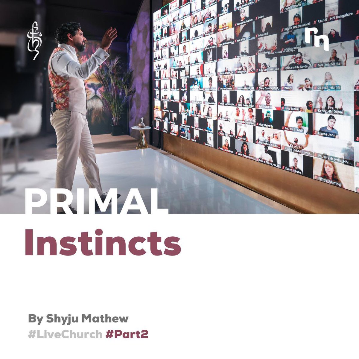 “Primal Instincts” Part 2 now out on the Shyju Mathew app! 🔥 Relisten and be blessed.