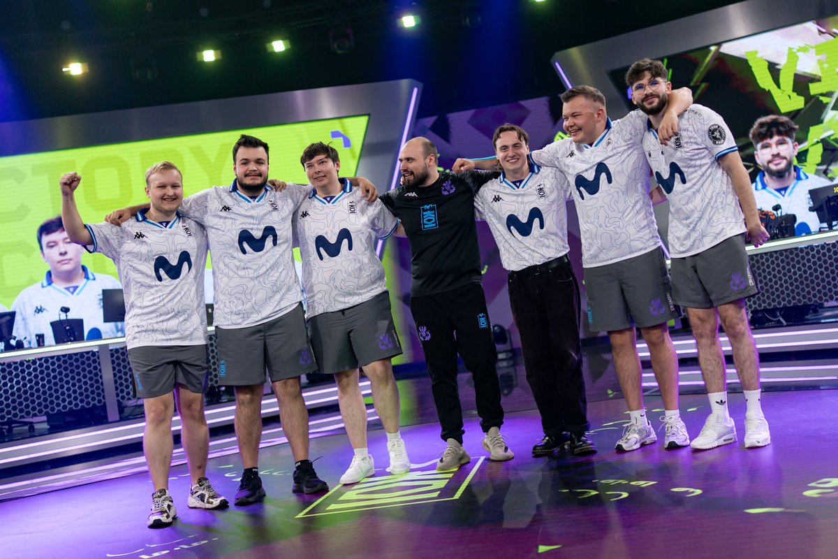 MovistarKOIVAL's tweet photo. Aquí termina nuestra participación en la #VCTEMEA

Honor a este equipo que a pesar de este último mapa, han guerreado hasta el final durante toda la competición.

#goMKOI #MKOIWIN https://t.co/4ZYeUSTb9E