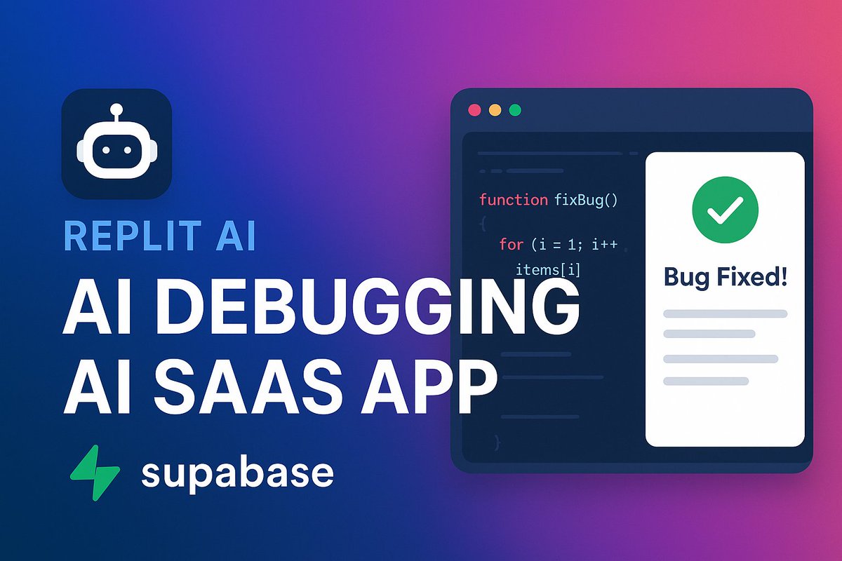 EmailCRMExpert's tweet image. 🤖 Just discovered @replit AI's debugging capabilities!
Building a SaaS app and their AI instantly: 
✅ Identified the bug in my code 
✅ Suggested the exact fix needed 
✅ Explained why it happened 
✅ Fixed it in seconds
This is the future of development! 🚀
 #AIDebugging #SaaS