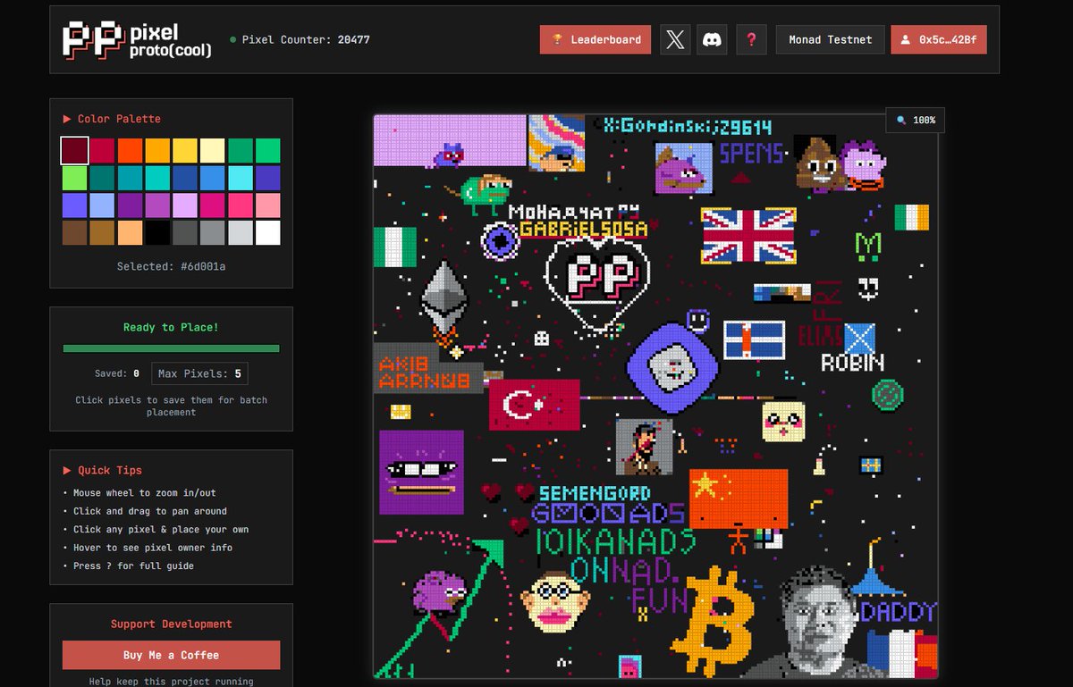 Cripson01's tweet photo. Gmonad 💜💜

@monad community is best. https://t.co/QoCuUcbKxm