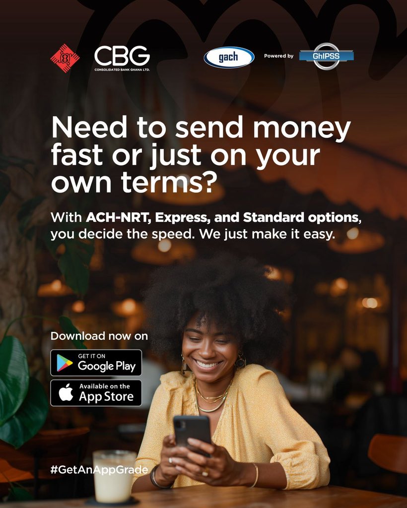 CBGBankLtd's tweet photo. ACH โ Near Real-Time (NRT), Express, or Standard.
Whatever your transfer needs, the CBG Mobile App delivers.
Download now ๐ https://t.co/l94iYSu7yG
#GetAnAppGrade #CBGMobileApp
#WeStandYou https://t.co/HGqXfQbCVc