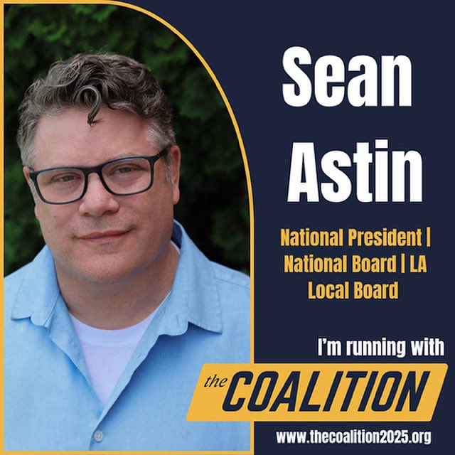 I am incredibly proud to announce my candidacy for President of my union. We are living in an extraordinary moment in history, and it would be the honor of a lifetime to help lead us through! Visit TheCoalition2025.org to see our Mission Statement, our Platform, our bios, and