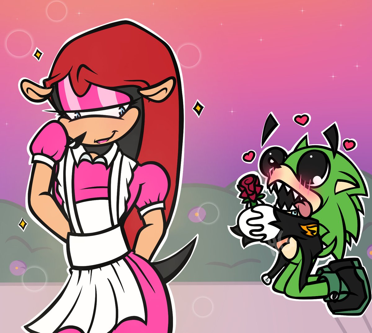 Glaze (@hunniegl4zed) on Twitter photo S I M P ⁉️ 🫵❤️💚
Little gift for <a href="/CharmyandMighty/">Charmy&Mighty</a> 🥰💖
#SonicTheHedgehog #sonicfanart #ScourgetheHedgehog #MightytheArmadillo #mightourge S I M P ⁉️ 🫵❤️💚
Little gift for <a href="/CharmyandMighty/">Charmy&Mighty</a> 🥰💖
#SonicTheHedgehog #sonicfanart #ScourgetheHedgehog #MightytheArmadillo #mightourge